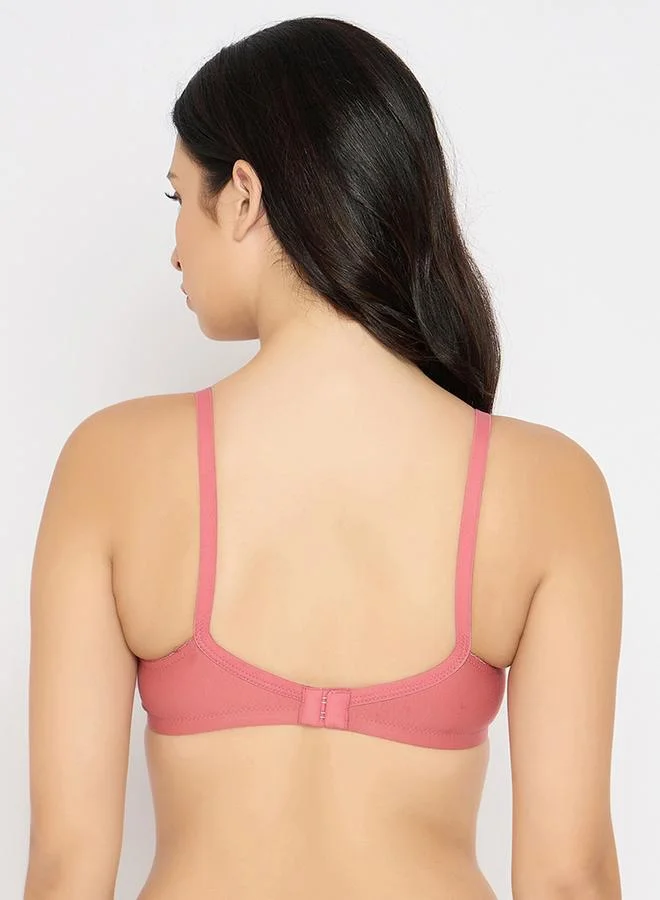 Clovia Clovia Pack of 2 - Lace Insert Non-Padded Non-Wired Full Coverage Bra