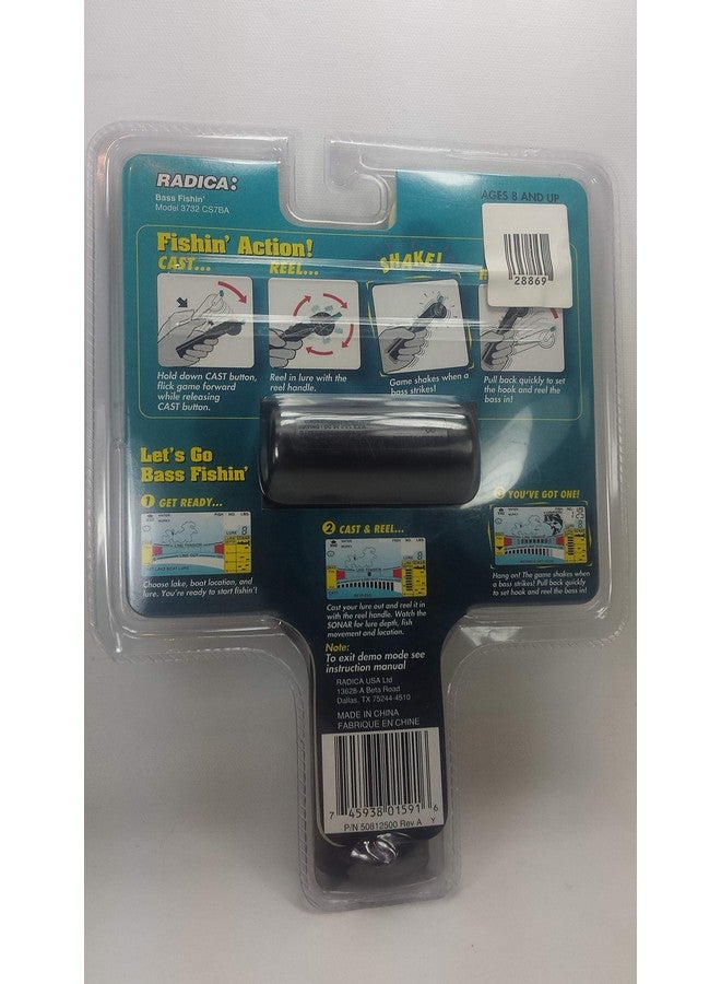 Radica Bass Fishin': Radica Handheld Game - Image 3