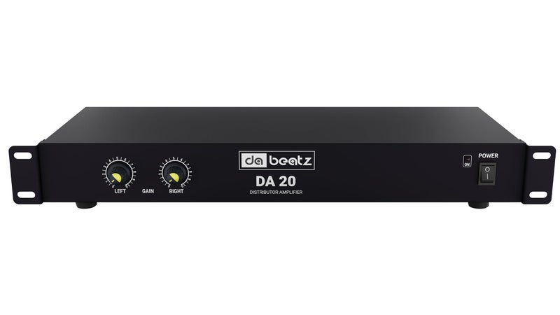 da.beatz. DA 20 Sound Distributor Amplifier For DJ Disco Birthday Party Stereo Mono Equipment Large Scale Event - Image 1