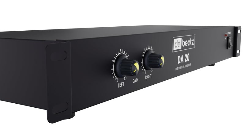 da.beatz. DA 20 Sound Distributor Amplifier For DJ Disco Birthday Party Stereo Mono Equipment Large Scale Event - Image 2