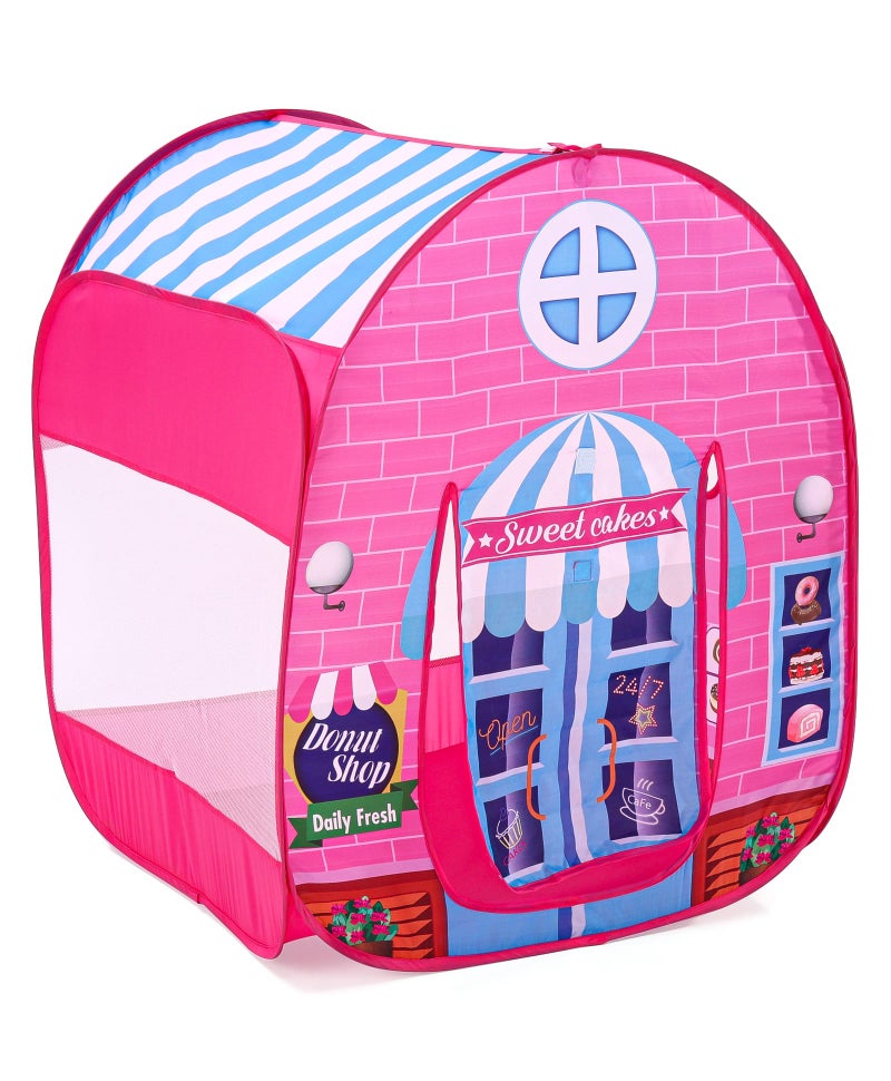 PlayNation Play Nation Candy House Pop-Up Play Tent House, Foldable, Encourages Imaginative Play, BIS Certified, 3 Years+, L 76 x B 74 x H 91 cm - Pink - Image 3