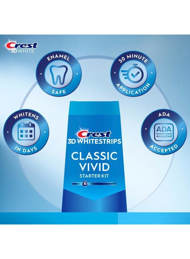 Crest 3D Whitestrips Whitening Starter Kit – Teeth Whitening Kit, 10 Treatments, Each with 1 Upper/1Lower, 20 Strips – Crest 3DWhite Teeth Whitening Strips - Image 3