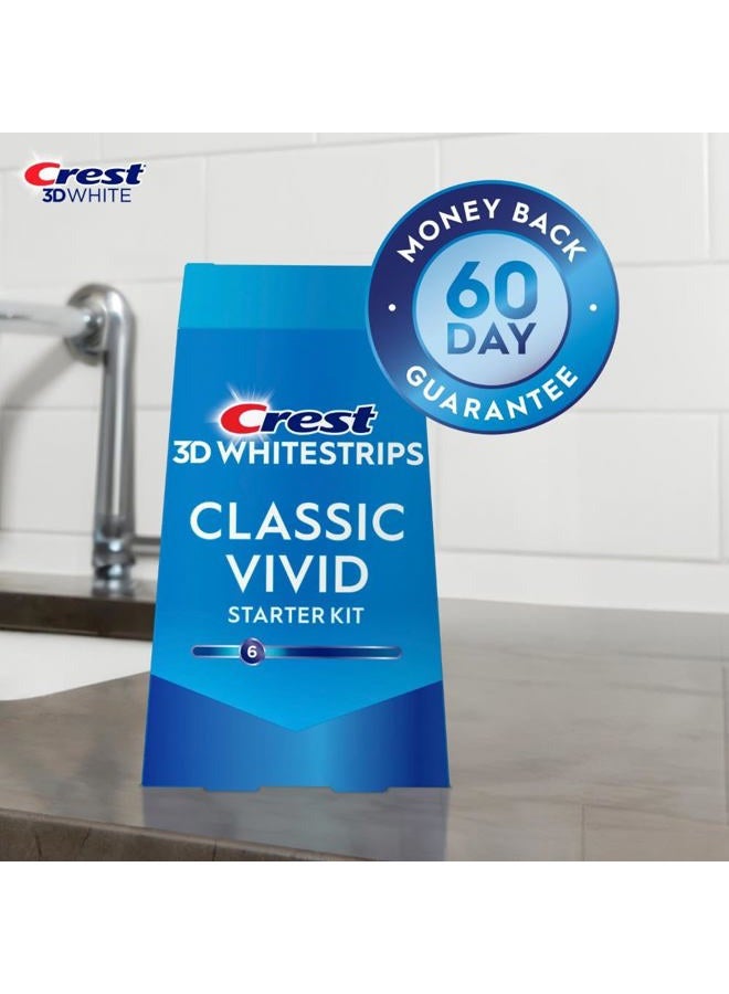 Crest 3D Whitestrips Whitening Starter Kit – Teeth Whitening Kit, 10 Treatments, Each with 1 Upper/1Lower, 20 Strips – Crest 3DWhite Teeth Whitening Strips - Image 4