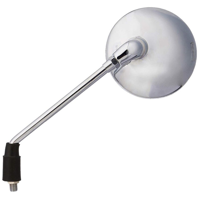 UNO Minda RV-6002L Shatterproof Glass Rear View Mirror(Chrome Finish)-Left Hand for Reml Enfield Classic - Image 2