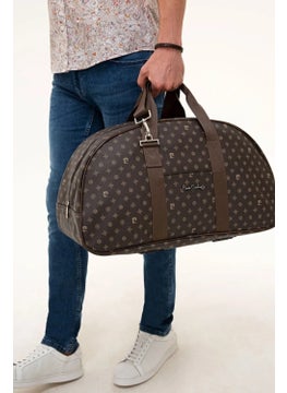pierre cardin 04PC001206 Hand Luggage Suitcase Sports Bag Suitcase Printed Brown  - Image 1