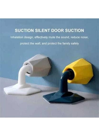Pamidhar Pamidhar Door Stopper Floor Holder Anti Collision Door Bumper Strip Rubber Doorstop Wedge 3m DoubleSided Tape Hidden Sticker Floor Mounted Door StopperMulticolor Pack of 1  - Image 5