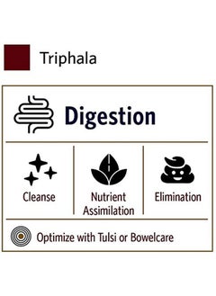 Organic India Triphala Herbal Supplement Digestion & Colon Support Immune System Support Adaptogen Nutrient Dense Vegan Glutenfree Usda Certified Organic Nongmo 90 Capsules  - Image 5