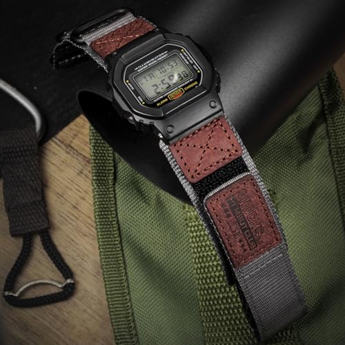 DAVILANE 16مم حزام ساعة لكاسيو رجالي GShock DW56008900GA100110120GD100110120GW6900GWM5610 مع ترقيات ثلاثية الإبزيمات من النايلون - Image 3
