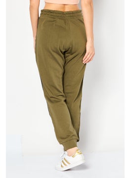 JOHN RICHMOND Women Sportswear Fit Brand Logo  Training Sweatpants, Green  - Image 4