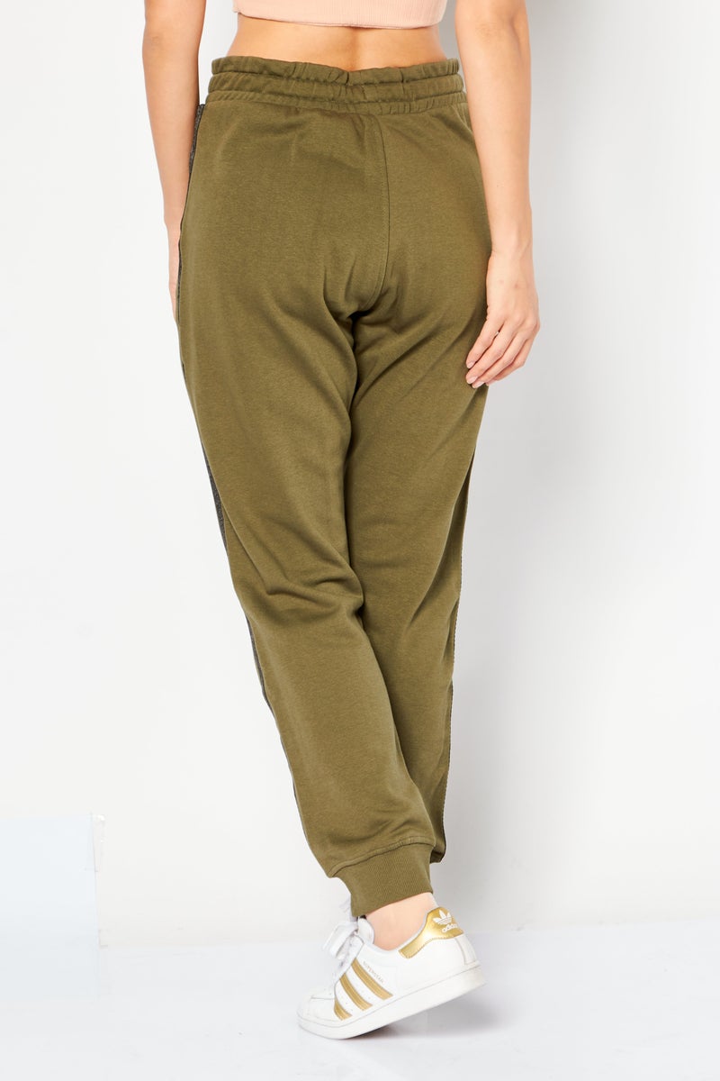 JOHN RICHMOND Women Sportswear Fit Brand Logo  Training Sweatpants, Green - Image 4