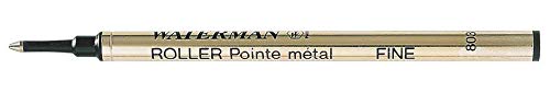 Waterman(R) Refill, Rollerball, Fine Point, 0.5 mm, Black (2-Pack) - Image 3