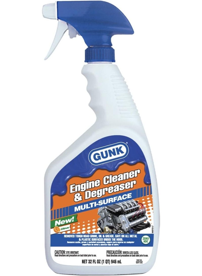 Gunk Engine Cleaner & Degreaser Multi Surface 946 ML - Image 1