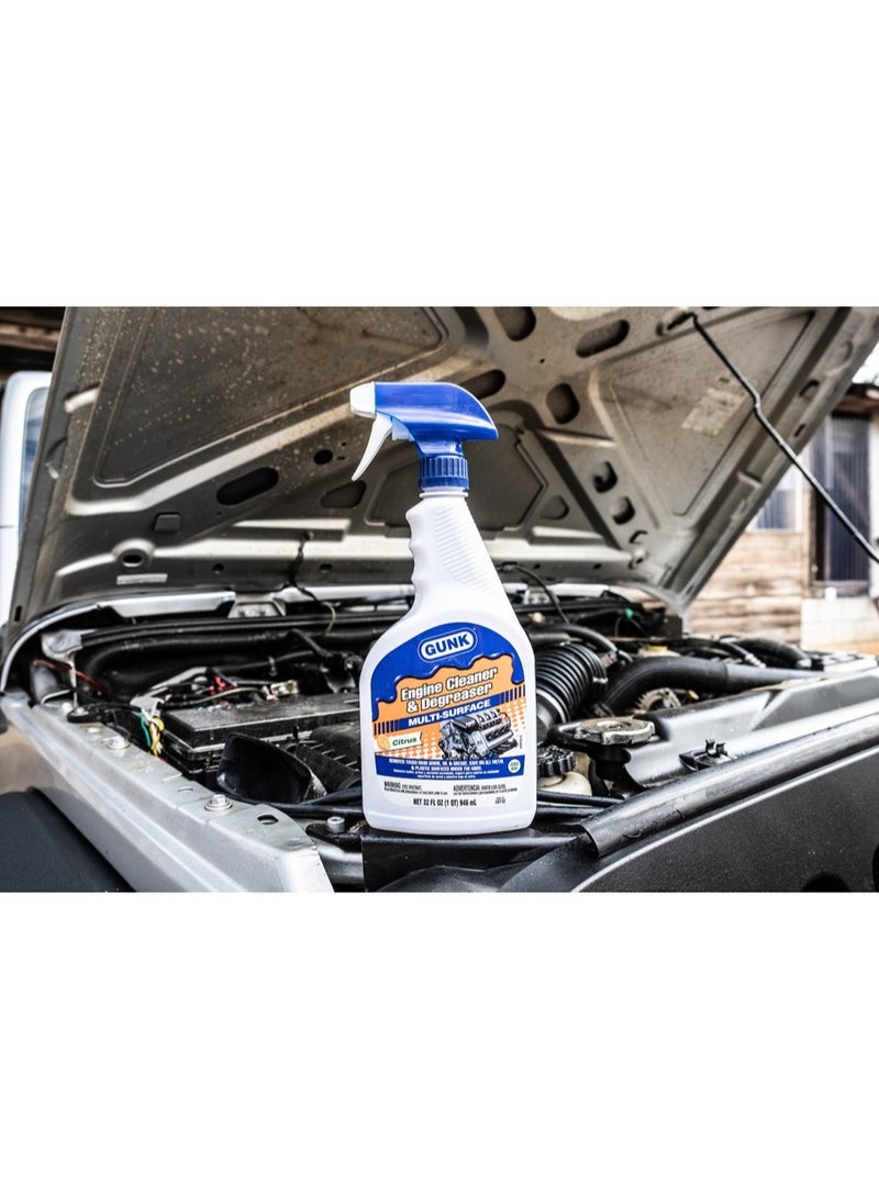 Gunk Engine Cleaner & Degreaser Multi Surface 946 ML - Image 3