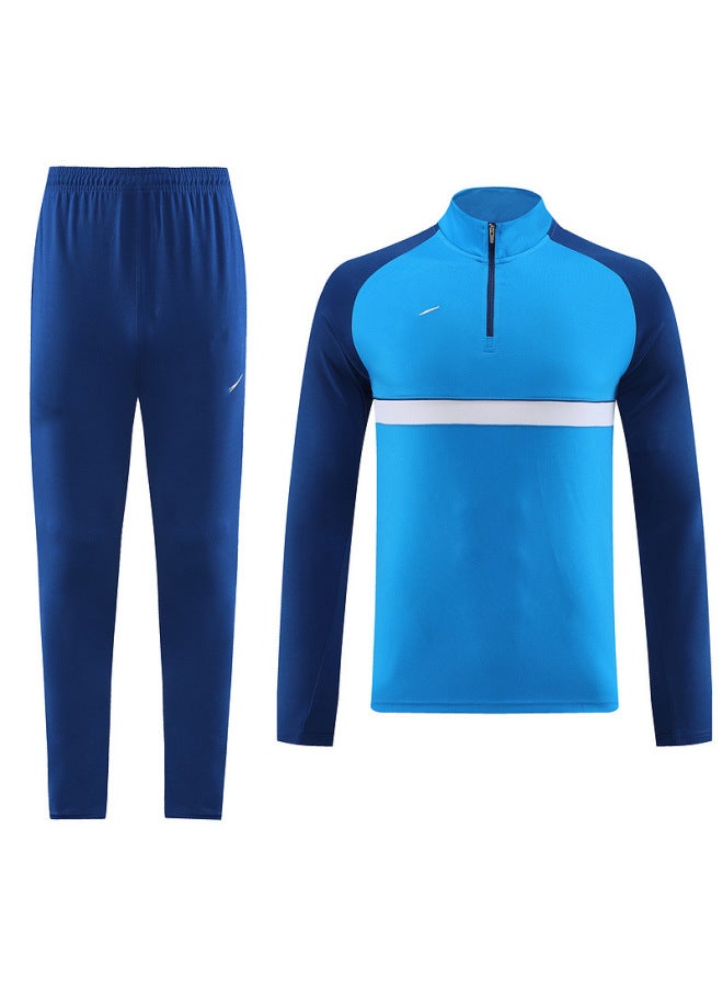 (not Replenished) Nk03 Lake Blue Suit Football Jersey - Image 1
