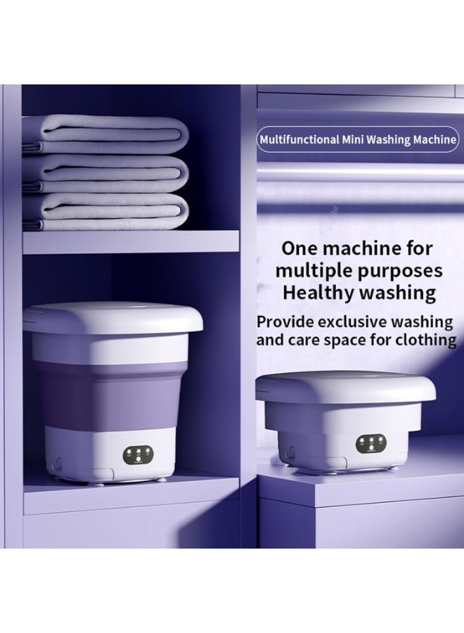 Portable Mini Washing Machine, 11L Capacity, 3 Modes, Foldable Design - Image 4