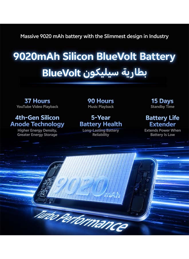 vivo T5 Pro 5G AI Dual SIM Blue 12GB 256GB With Exclusive Gifts: TWS Pro, 90W charger, Protective Cover And 24 Months Warranty + 1 Year Screen Replacement - Middle East Version - Image 4
