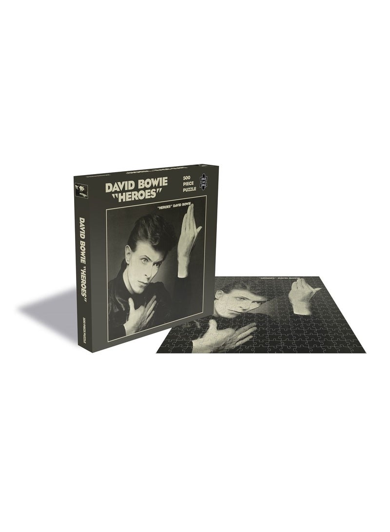 ROCK SAWS David Bowie Heroes (500 Piece Jigsaw Puzzle)