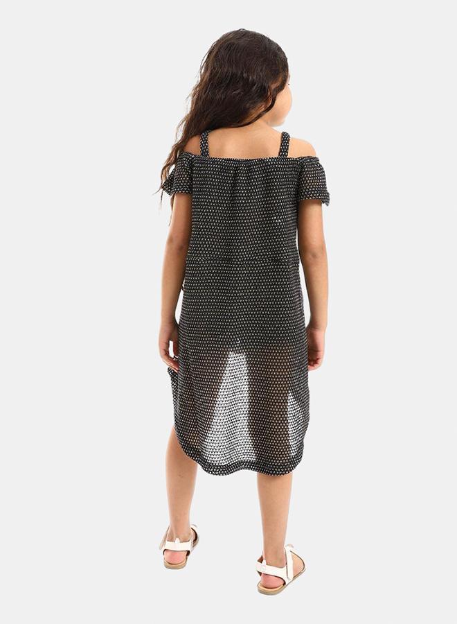 Kady Girls Off Shoulders Slip On Dress - Image 3