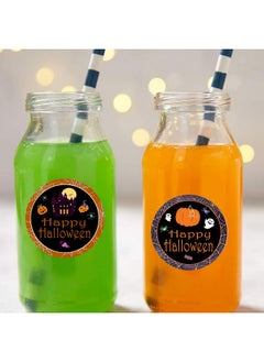Remarkable Halloween Character Stickers Labels,1.5 Inch Round Seal Label Pumpkin Bat Spider Stickers For Halloween Party Decoration 504 Pcs  - Image 3