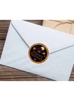 Remarkable Halloween Character Stickers Labels,1.5 Inch Round Seal Label Pumpkin Bat Spider Stickers For Halloween Party Decoration 504 Pcs  - Image 5