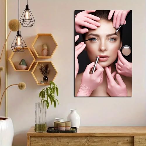Sikhash Spa Posters/Salon Poster/Beauty Parlour Posters/Laminated & Tearproof Wall Decor, Large Size & HD Printed Paintings For Walls, A54 (35x23 inches) - Image 1