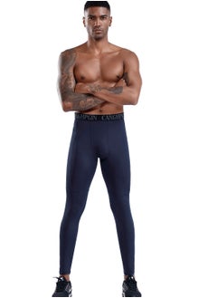 CANGHPGIN Men Quick Dry Breathable Sports Pant Dark Blue  - Image 1