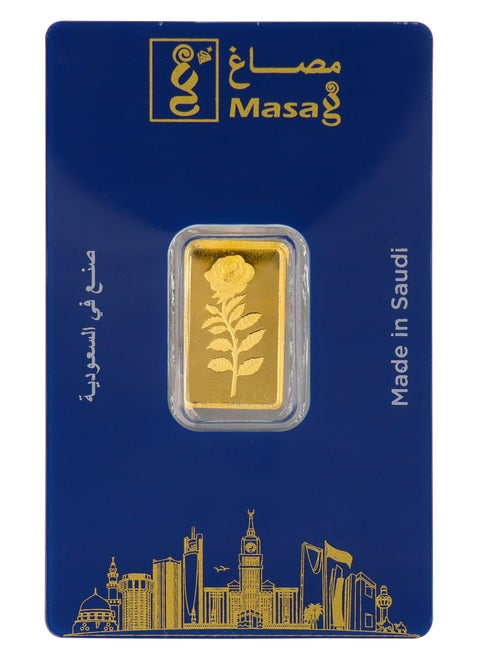 Gold Bar 24K weighing 2.5g