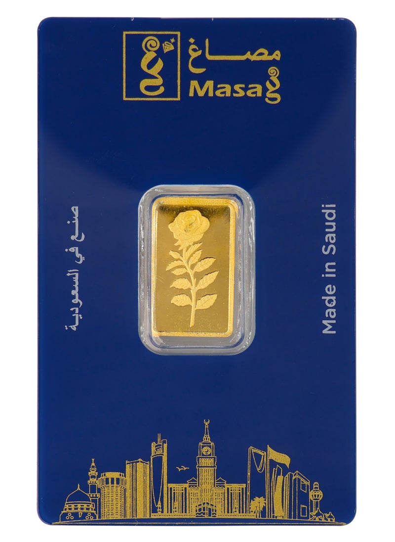 Masag - Gold Bar 24K weighing 2.5g - Image 1