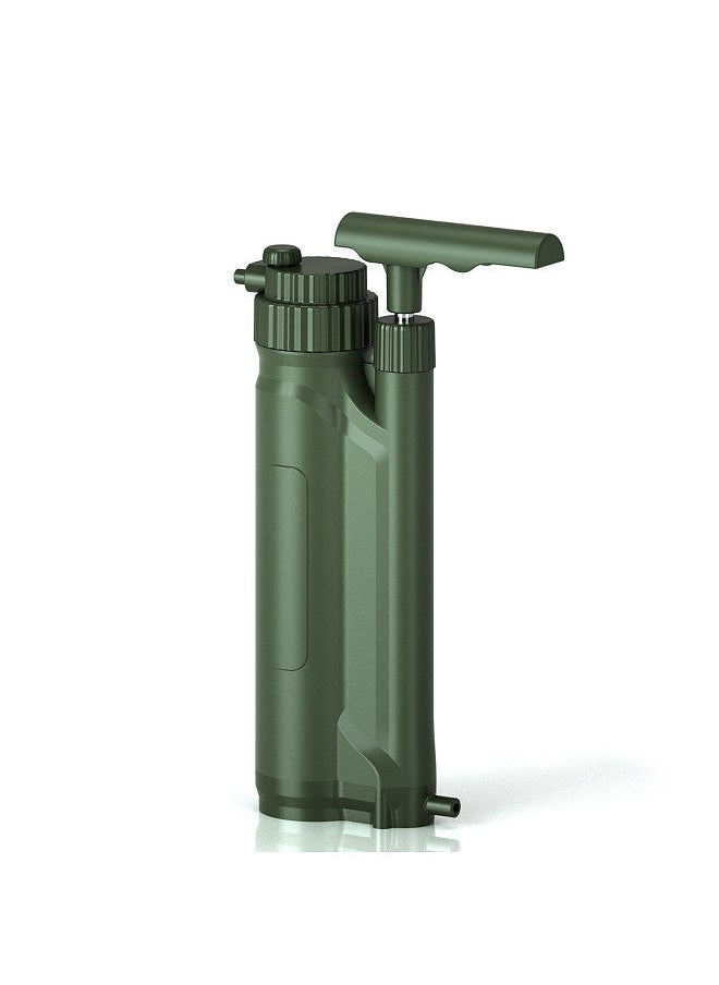 Generic - Portable Reverse Osmosis Water Filter Pump Outdoor Water Purification System Survial Gear for Camping Hiking Travel Emergency Preparedness - Image 1
