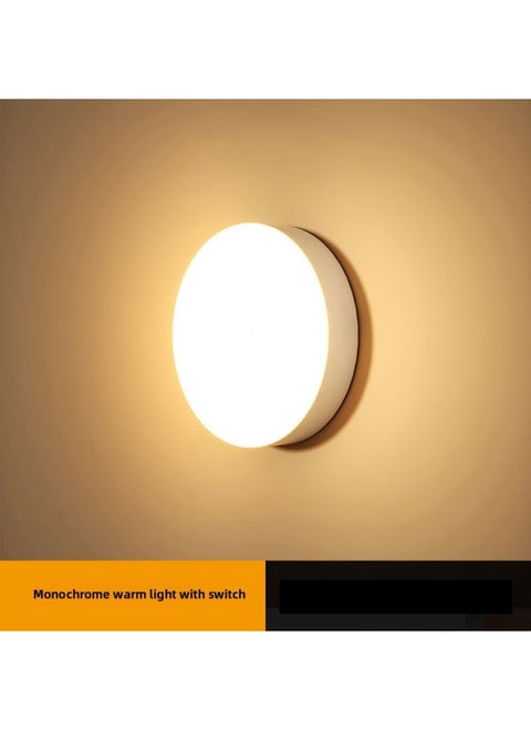 Intelligent Human Body Induction Night Light Home Creative LED Bedside Lamp Dormitory USB Charging A Generation Of Hair-Specifications:Single Warm Light Induction Lamp 650 MA (with Open Light Can Be Always Bright)