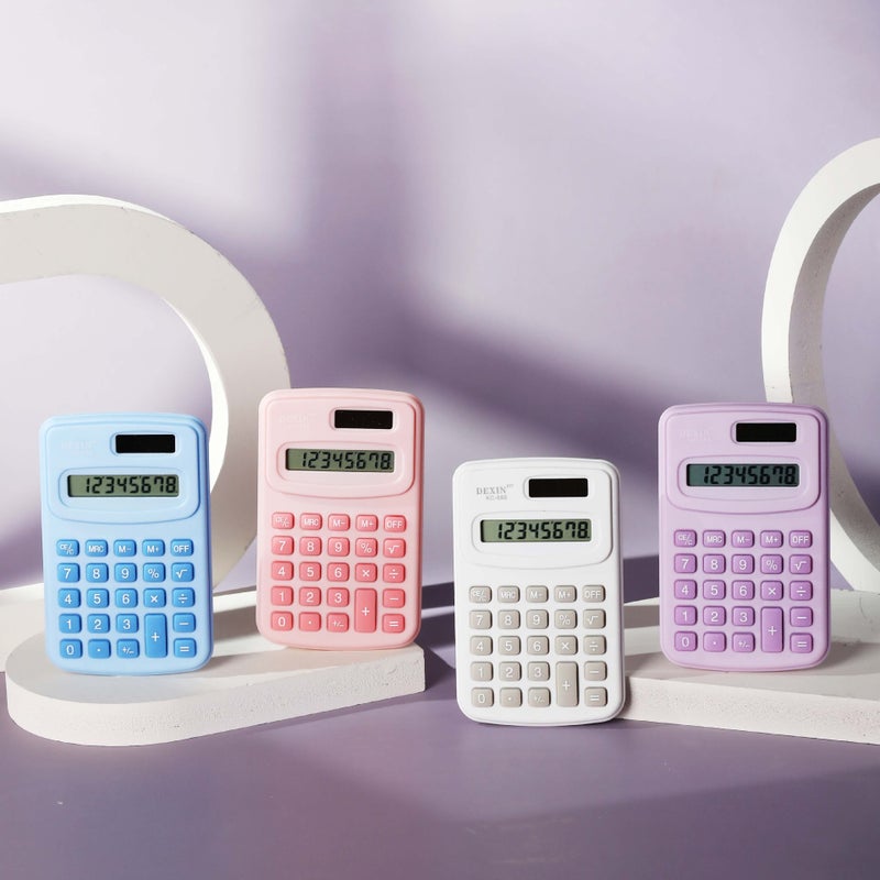 Creative Mini Calculator Cute Cartoon High Color Value Primary School Portable Small Computer Office Supplies - Image 5