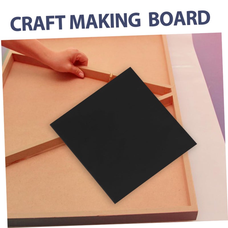 Black Acrylic Sheet For DIY Projects Sturdy Weather Resistant Indoor Outdoor Use - Image 5