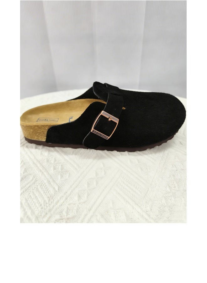 Birkenstock Boston Soft Footbed Suede Clogs - Image 1