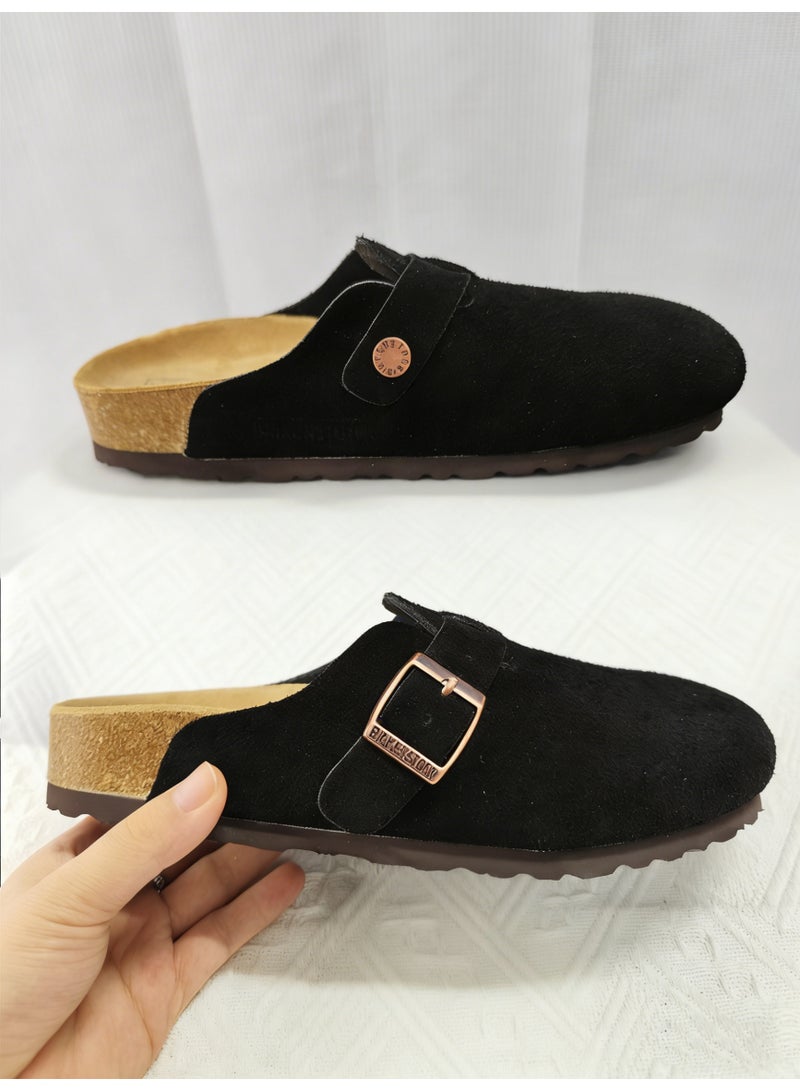 Birkenstock Boston Soft Footbed Suede Clogs - Image 4
