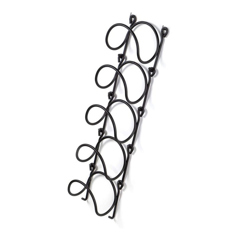 Wall Mounted Wine Rack Multipurpose Wrought Iron Towel Holder - Image 5