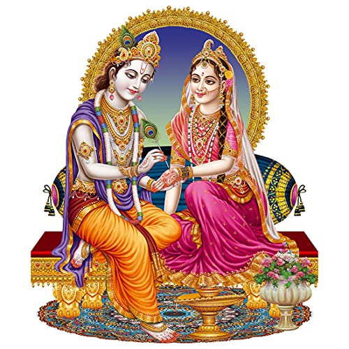 Rangoli Modern Medium God Wall Sticker - Image 1