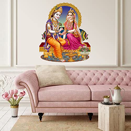 Rangoli Modern Medium God Wall Sticker - Image 4
