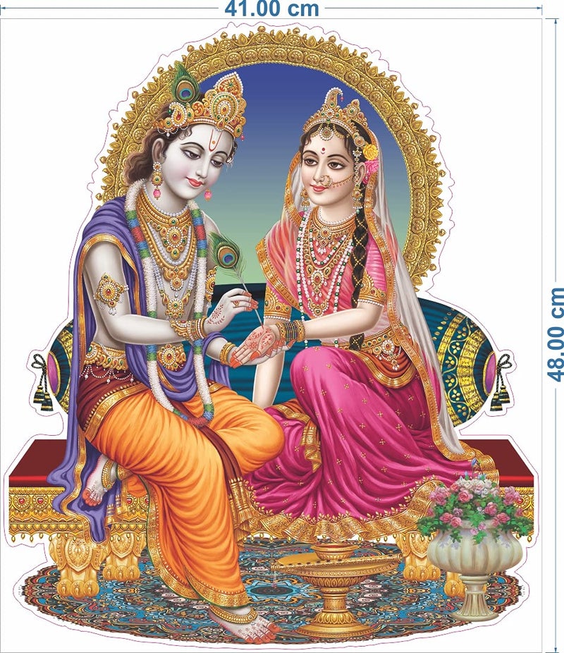 Rangoli Modern Medium God Wall Sticker - Image 5