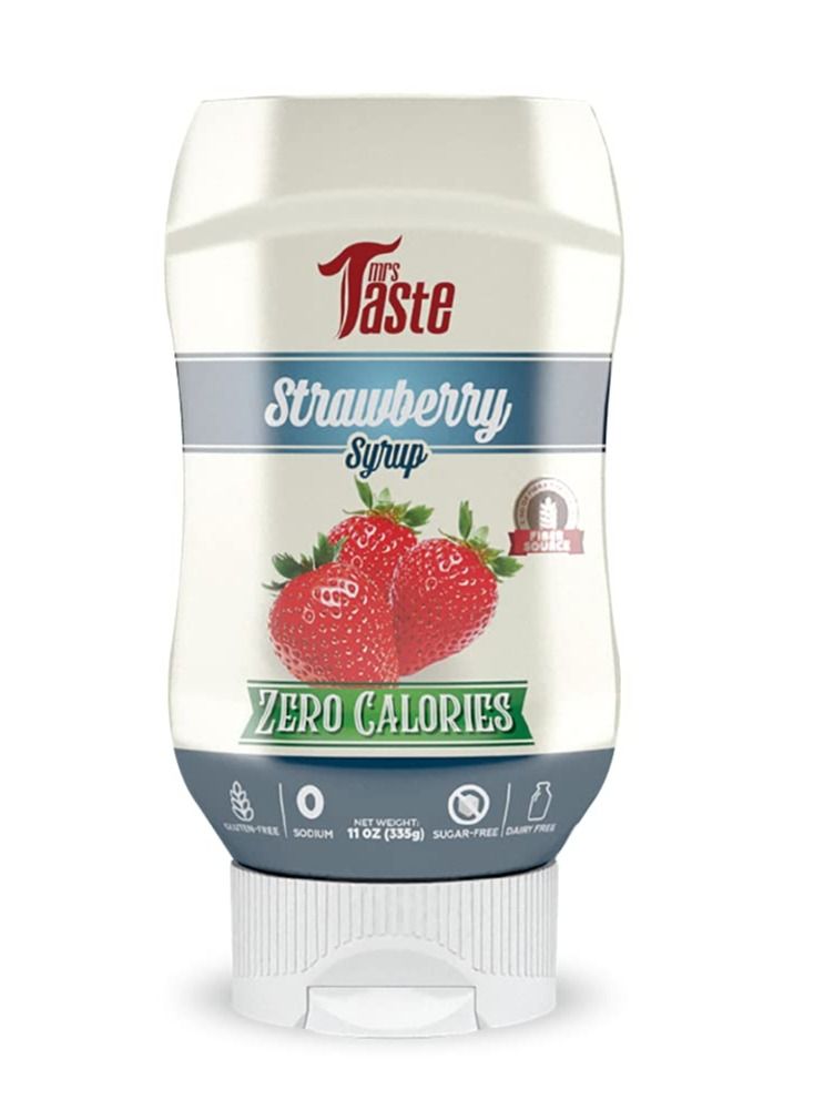 Mrs Taste Red Line Syrup 335g Strawberry - Image 1