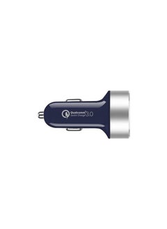 Momax MOMAX UC10 Dual-port USB With USB-C PD Fast Car Charger  Blue  - Image 2