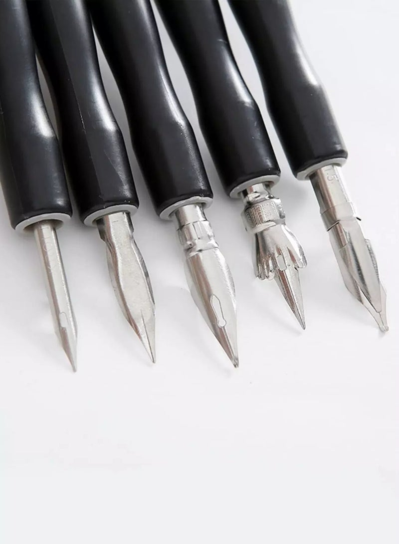 1pc Pen Shaft & 5pcs Pen Nib  - Image 1