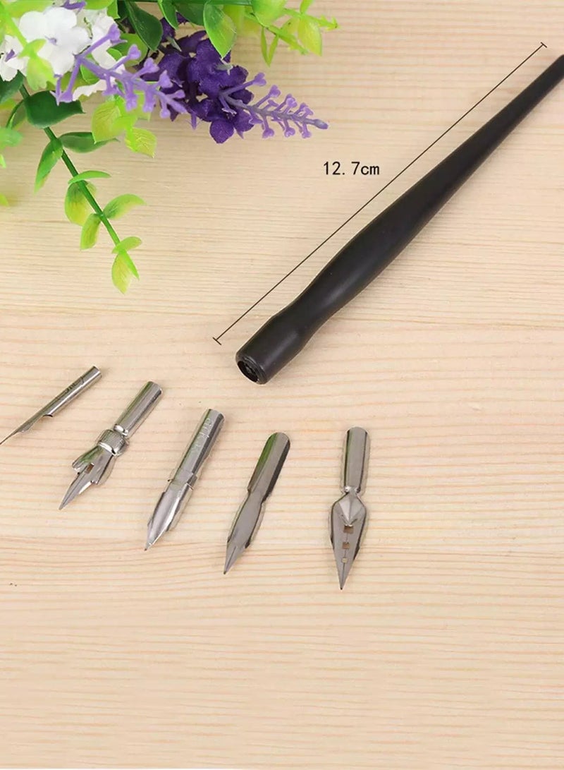 1pc Pen Shaft & 5pcs Pen Nib  - Image 2