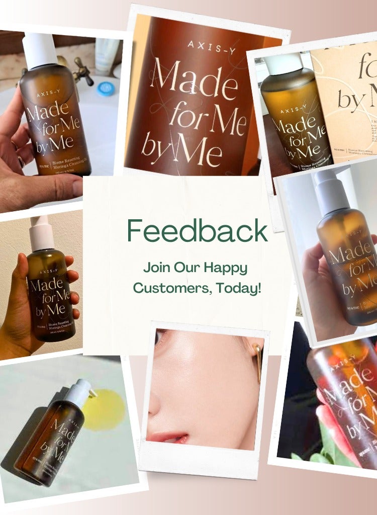 AXIS-Y Made for Me by Me Biome Resetting Cleansing Oil fo clogged pores, excess sebum, heavy makeup buildup - Image 2