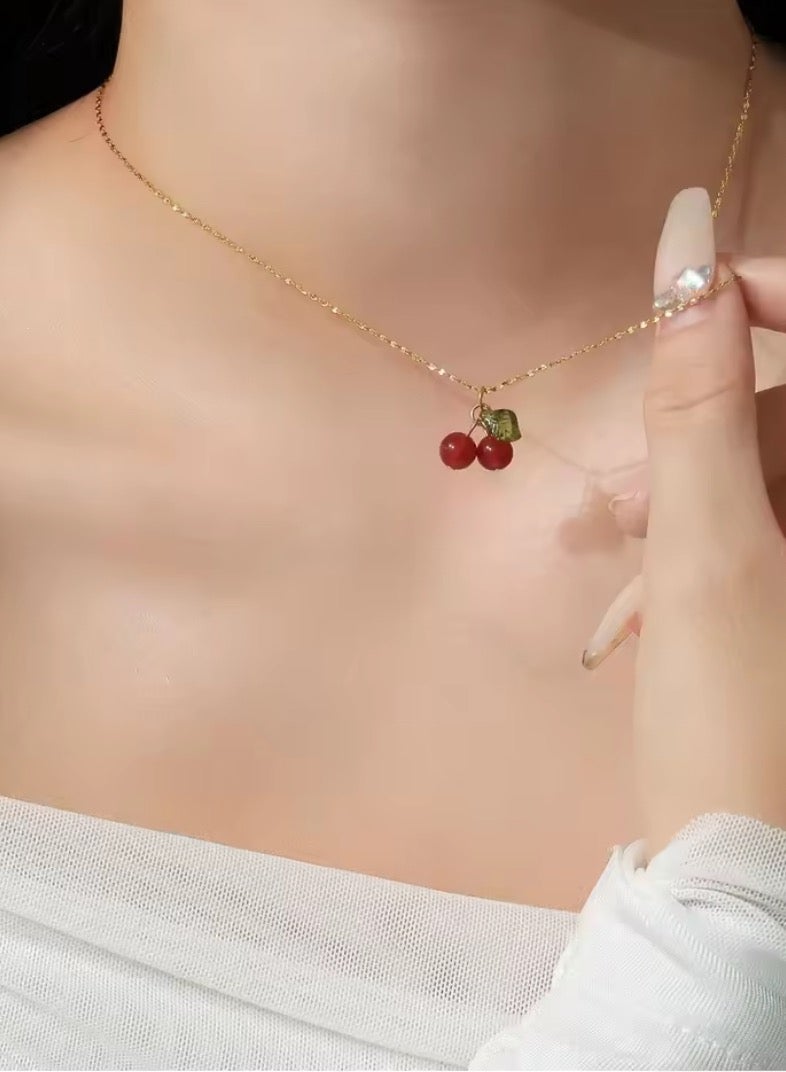 Elegant Stainless Steel Gold Plated Necklace For Women - Image 3