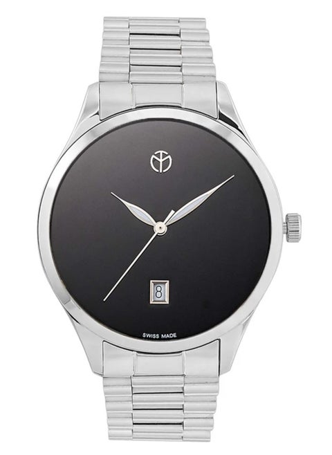 Mathey-Tissot Urban Metal Black Dial Quartz H411MNM