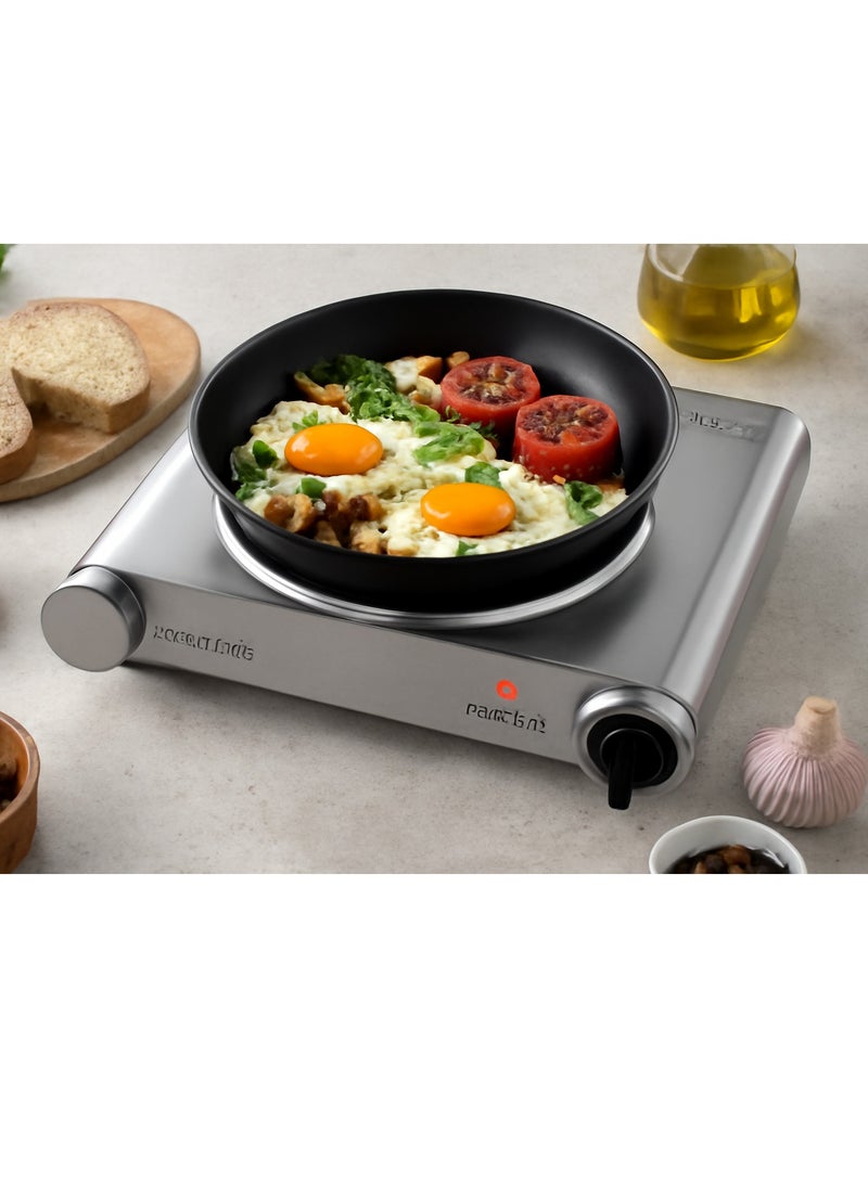 PALSON Single Steel Electric Hob,1500W, 30992 - Image 2