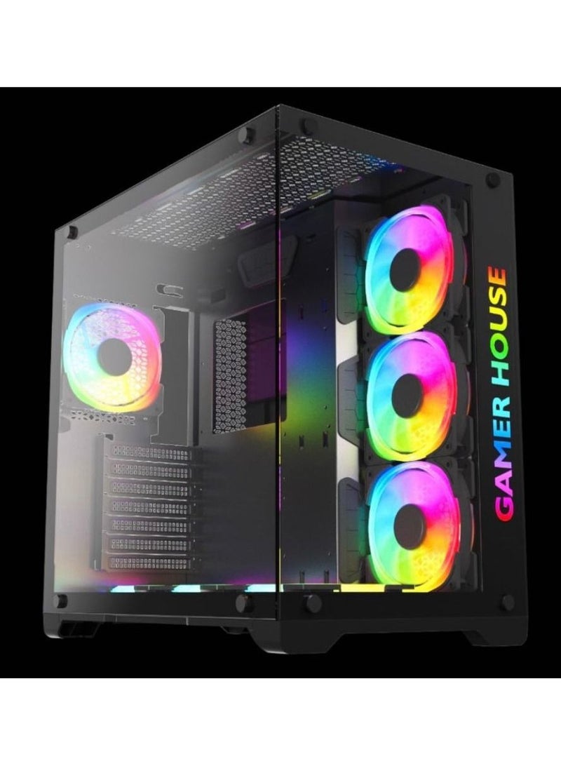 Best Budget Gaming PC With 12th Gen - Intel Core i5 12400F, Nvidia GTX 1650, 16GB RAM 3200MHz, 1TB Nvme SSD, 650W PSU, RGB Case