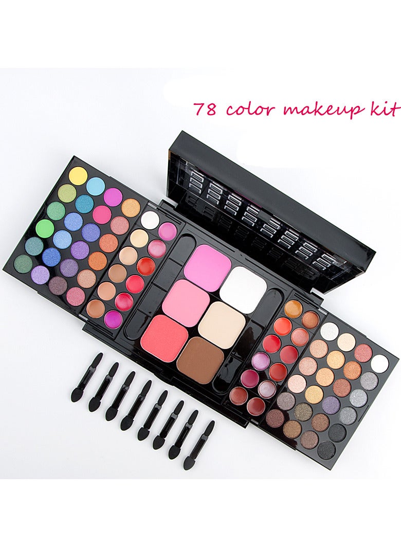 فيروني طقم مستحضرات تجميل للوجه متعدد الألوان من 78 لون - Image 4