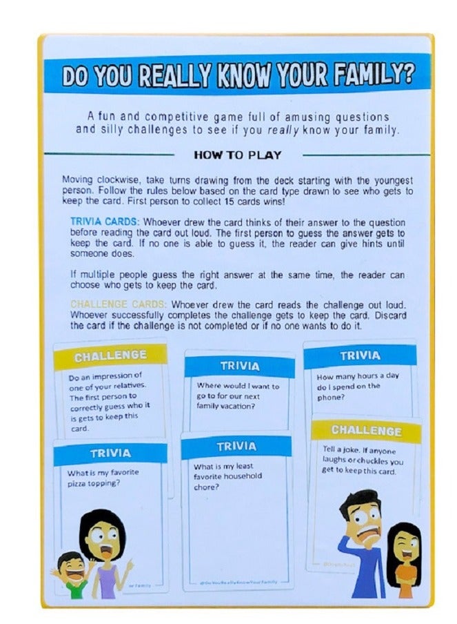 Do You Really Know Your Family? – Ultimate Family Trivia  Challenge Game with Fun Questions, Silly Dares, and Conversation Starters for Kids, Teens, and Adults – Perfect for Family Game Night, Bondi - Image 2
