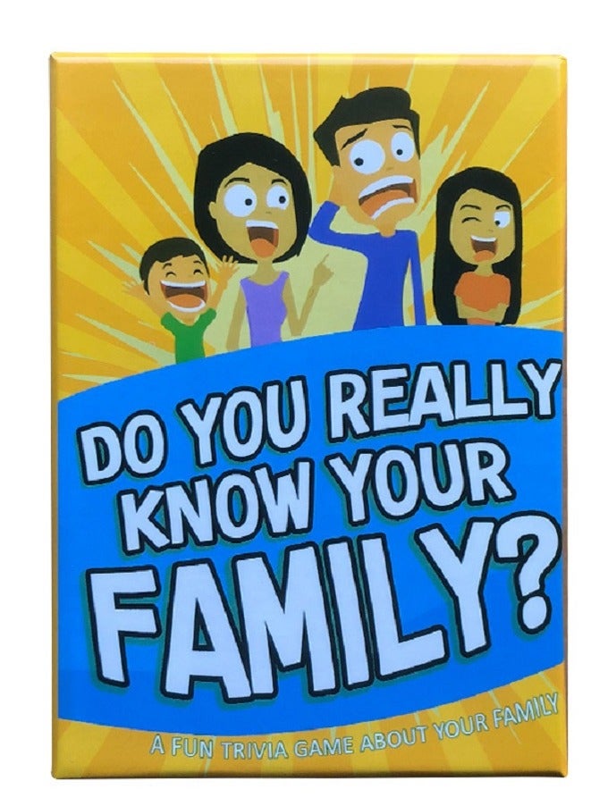 Do You Really Know Your Family? – Ultimate Family Trivia  Challenge Game with Fun Questions, Silly Dares, and Conversation Starters for Kids, Teens, and Adults – Perfect for Family Game Night, Bondi - Image 1